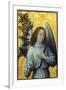 Angel Holding an Olive Branch by Hans Memling-null-Framed Premium Photographic Print