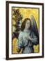 Angel Holding an Olive Branch by Hans Memling-null-Framed Premium Photographic Print