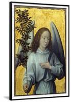 Angel Holding an Olive Branch by Hans Memling-null-Framed Premium Photographic Print