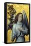 Angel Holding an Olive Branch by Hans Memling-null-Framed Stretched Canvas