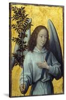 Angel Holding an Olive Branch by Hans Memling-null-Stretched Canvas