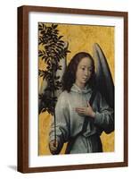 Angel Holding an Olive Branch-Hans Memling-Framed Giclee Print