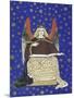 Angel Holding Book-null-Mounted Giclee Print