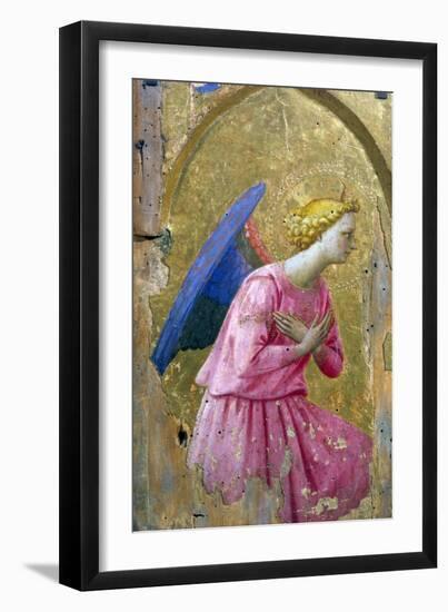 Angel in Adoration, Mid 15th Century-null-Framed Giclee Print