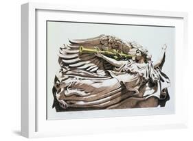 Angel in Chicago-Helen J. Vaughn-Framed Giclee Print