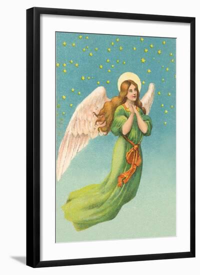 Angel in Flight-null-Framed Art Print