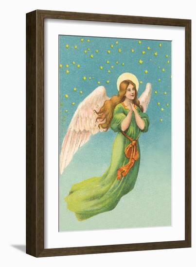 Angel in Flight-null-Framed Art Print