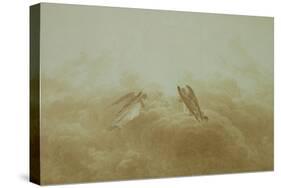 Angel in Prayer, circa 1826-34-Caspar David Friedrich-Stretched Canvas