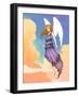 Angel In The Clouds-Harry Briggs-Framed Giclee Print