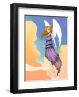 Angel In The Clouds-Harry Briggs-Framed Premium Giclee Print