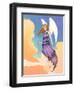 Angel In The Clouds-Harry Briggs-Framed Premium Giclee Print
