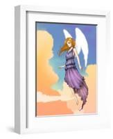 Angel In The Clouds-Harry Briggs-Framed Premium Giclee Print