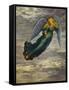 Angel in the Clouds-Edgar Jerins-Framed Stretched Canvas