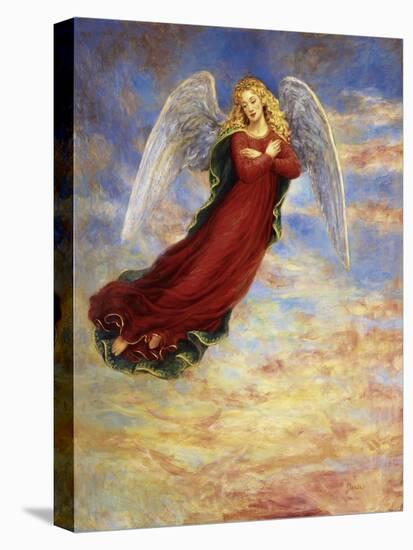 Angel in the Sky-Edgar Jerins-Stretched Canvas