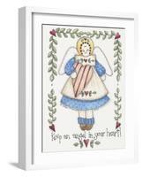 Angel in Your Heart-Debbie McMaster-Framed Giclee Print