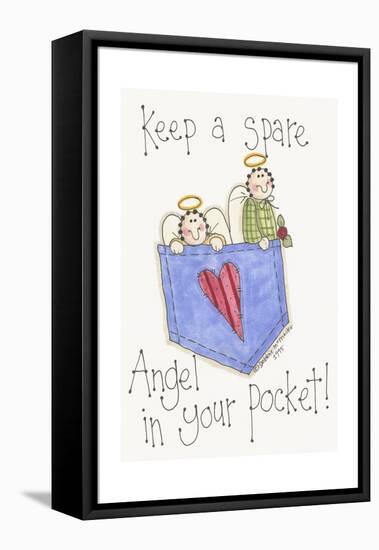 Angel in Your Pocket 2-Debbie McMaster-Framed Stretched Canvas