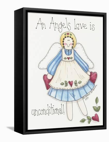 Angel Love-Debbie McMaster-Framed Stretched Canvas