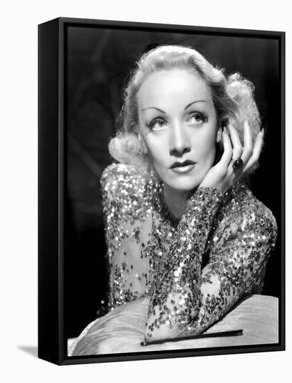 Angel, Marlene Dietrich, 1937-null-Framed Stretched Canvas