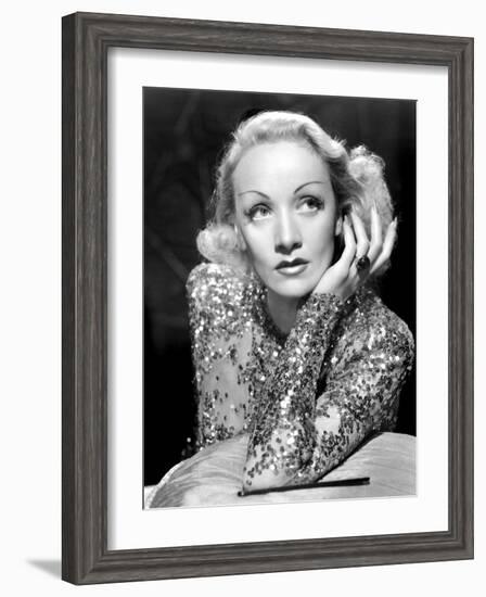 Angel, Marlene Dietrich, 1937-null-Framed Photo