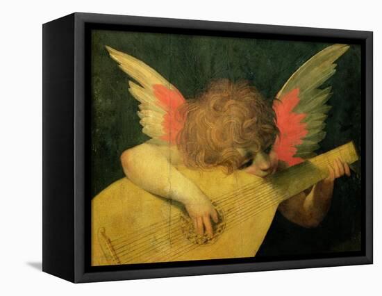 Angel Musician, c.1520-Rosso Fiorentino (Battista di Jacopo)-Framed Stretched Canvas