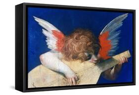 Angel Musician, C1520-Rosso Fiorentino-Framed Stretched Canvas