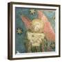 Angel Musician Playing a Psaltery, Detail from the Vault of the Crypt-null-Framed Giclee Print