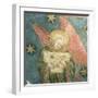 Angel Musician Playing a Psaltery, Detail from the Vault of the Crypt-null-Framed Giclee Print