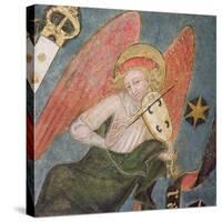 Angel Musician Playing a Viol, Detail from the Vault of the Crypt-null-Stretched Canvas