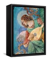 Angel Musician-Melozzo da Forlí-Framed Stretched Canvas