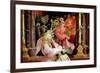 Angel Musicians, from the Concert of Angels from the Isenheim Altarpiece, circa 1512-16-Matthias Grünewald-Framed Giclee Print