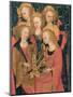 Angel Musicians (Oil on Panel)-Stefano di Giovanni da Verona-Mounted Giclee Print