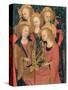 Angel Musicians (Oil on Panel)-Stefano di Giovanni da Verona-Stretched Canvas