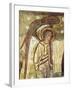 Angel Next to Gospel, Detail from 12th Century Fresco in Church at Abbey of Saint-Andre-null-Framed Giclee Print