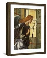 Angel of Annunciation, Circa 1500-Giovanni Bellini-Framed Giclee Print