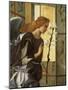 Angel of Annunciation, Circa 1500-Giovanni Bellini-Mounted Giclee Print