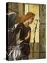Angel of Annunciation, Circa 1500-Giovanni Bellini-Stretched Canvas