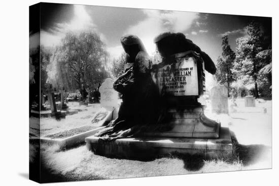 Angel of Death' Monument, East Sheen Cemetery, London-Simon Marsden-Stretched Canvas