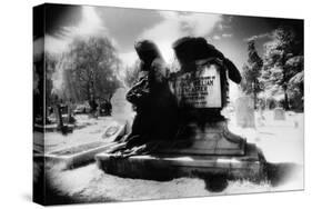 Angel of Death' Monument, East Sheen Cemetery, London-Simon Marsden-Stretched Canvas