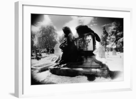 Angel of Death' Monument, East Sheen Cemetery, London-Simon Marsden-Framed Giclee Print