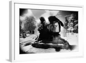 Angel of Death' Monument, East Sheen Cemetery, London-Simon Marsden-Framed Giclee Print