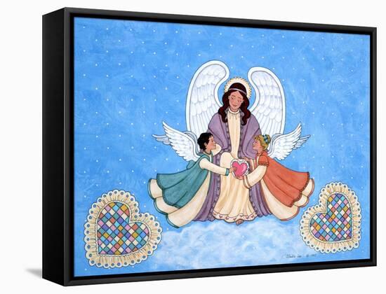 Angel of Love-Sheila Lee-Framed Stretched Canvas