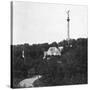 Angel of Peace Monument, Munich, Germany, C1900-Wurthle & Sons-Stretched Canvas