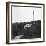 Angel of Peace Monument, Munich, Germany, C1900-Wurthle & Sons-Framed Photographic Print