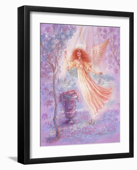 Angel of Sacred Glade-Judy Mastrangelo-Framed Giclee Print