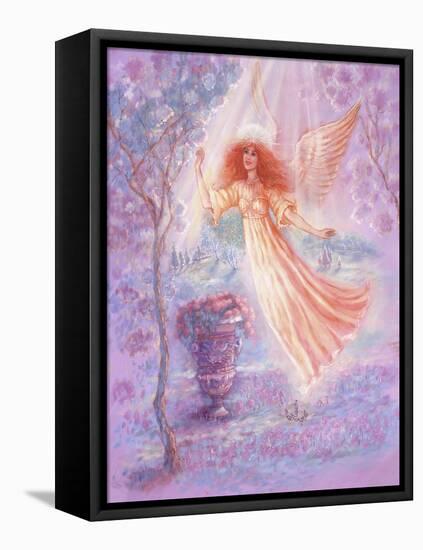 Angel of Sacred Glade-Judy Mastrangelo-Framed Stretched Canvas