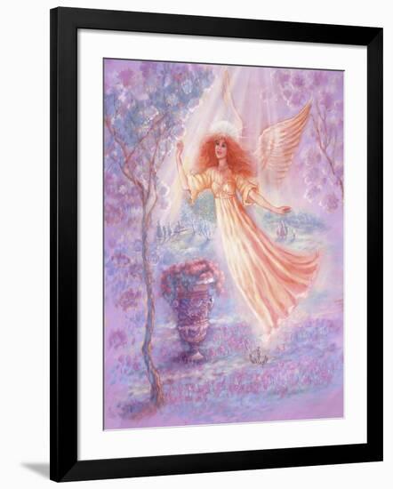 Angel of Sacred Glade-Judy Mastrangelo-Framed Giclee Print