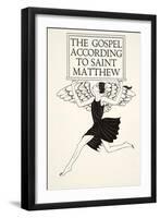 Angel of St. Matthew, 1931-Eric Gill-Framed Giclee Print