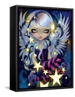 Angel of Starlight-Jasmine Becket-Griffith-Framed Stretched Canvas