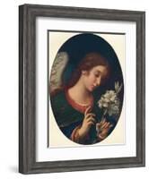 'Angel of the Annunciation', 17th century-Carlo Dolci-Framed Giclee Print