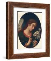 'Angel of the Annunciation', 17th century-Carlo Dolci-Framed Giclee Print